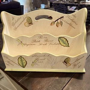 Wooden Mail Organizer